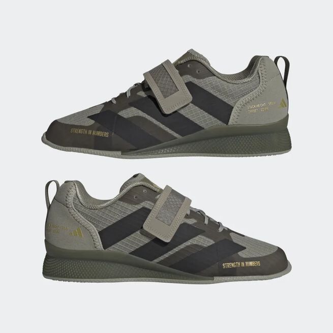 Adidas Adipower Weightlifting III, Olive/Black, 40 2/3  Adipower Weightlifting 3 Sko Grønn/Svart