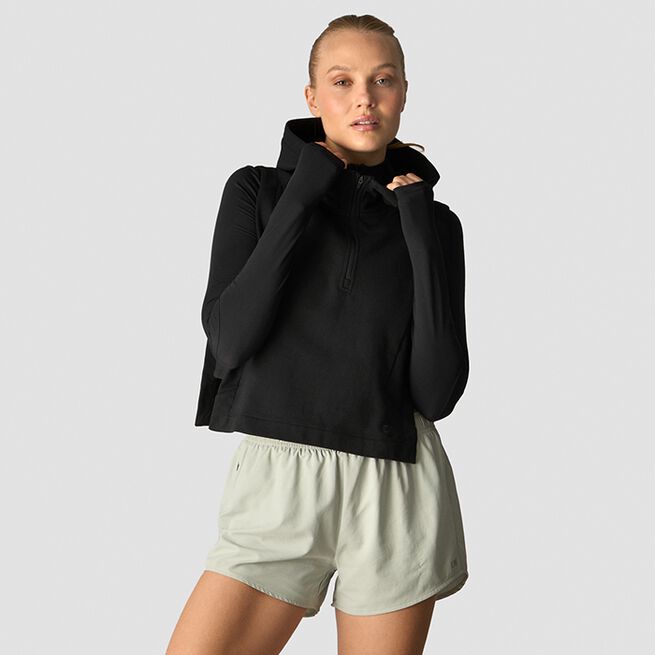 ICIW Mirage Sleeveless Hoodie Wmn, Black Mirage Sleeveless Hoodie Wmn, Black