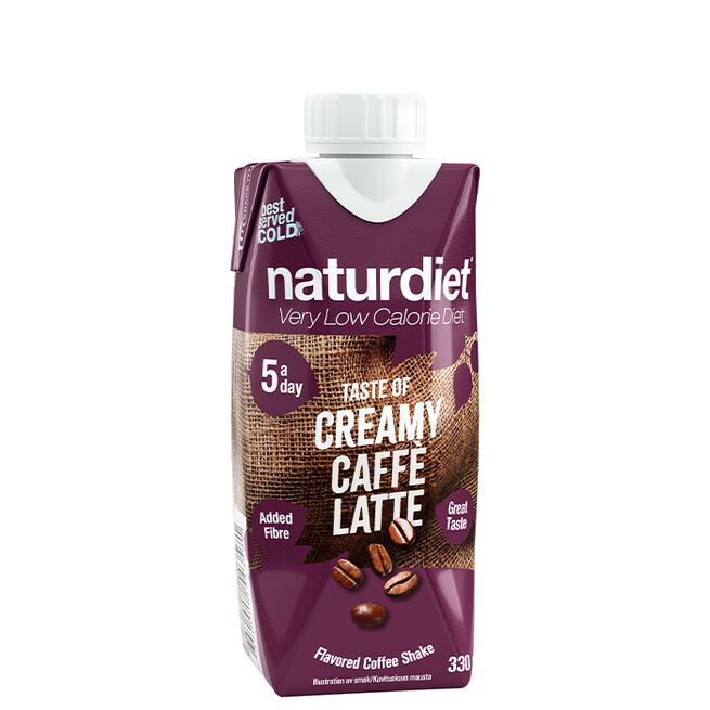 Naturdiet Måltidsersättning Shake Caffe Latte 330 ml