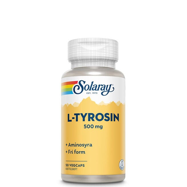 L-tyrosin 50 kapslar L-tyrosin Aminosyrer 50 kapsler