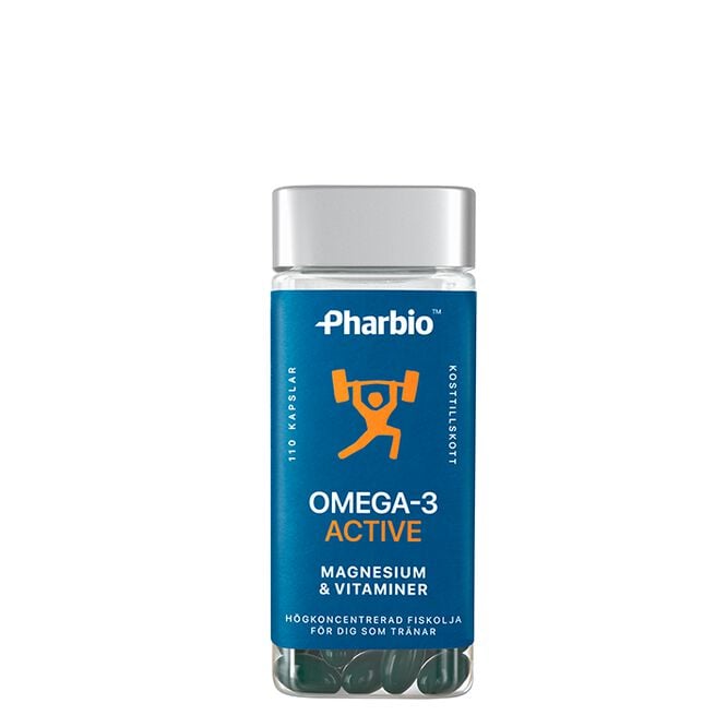 Pharbio Omega-3 Active 110 kapslar