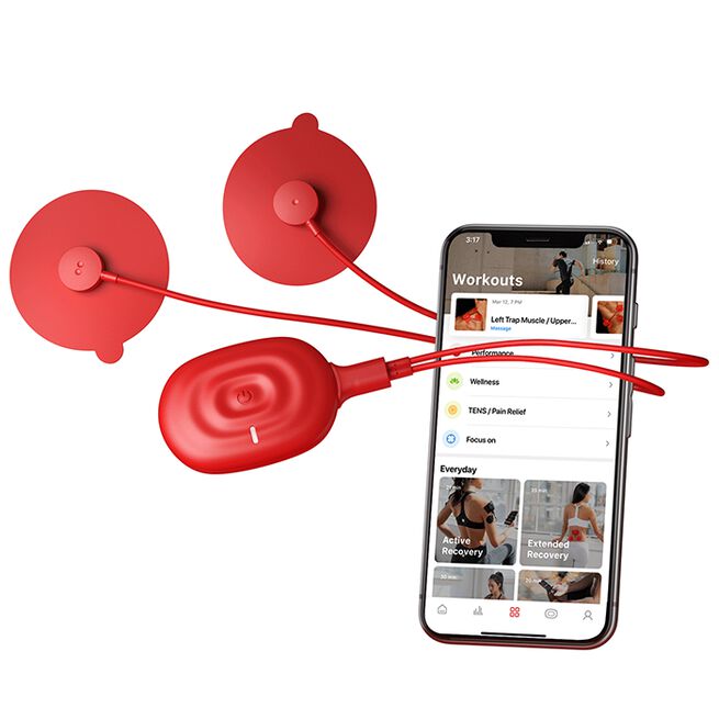 PowerDot Duo Red  PowerDot Duo Red Muskelstimulator