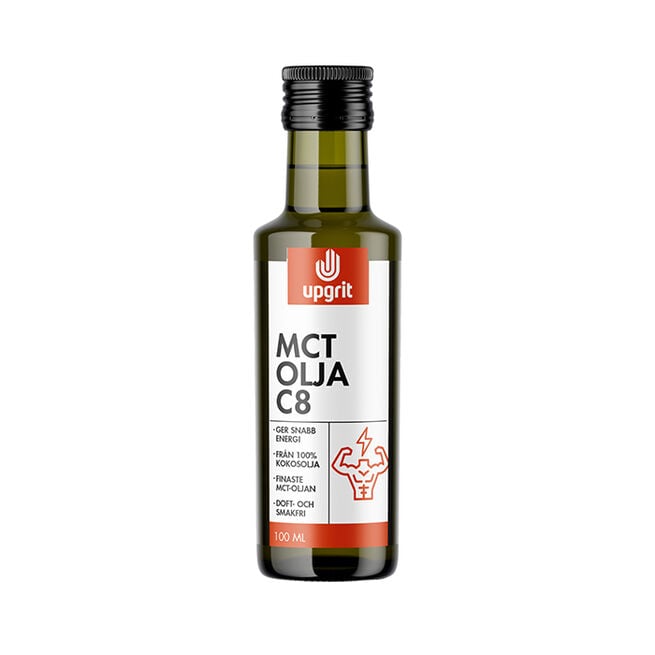 C8 MCT-olja 100 ml C8 MCT-olje 100 ml