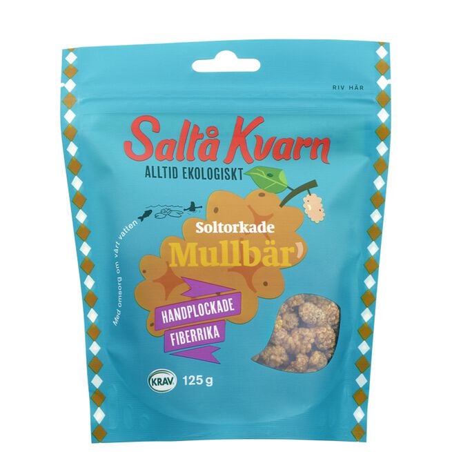 Mullbär 125 g Morbær 125 g