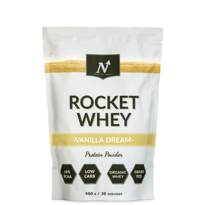 Nyttoteket Rocket Whey - Vanilla Dream 900 g Myseprotein 900 g Vanilla Dream