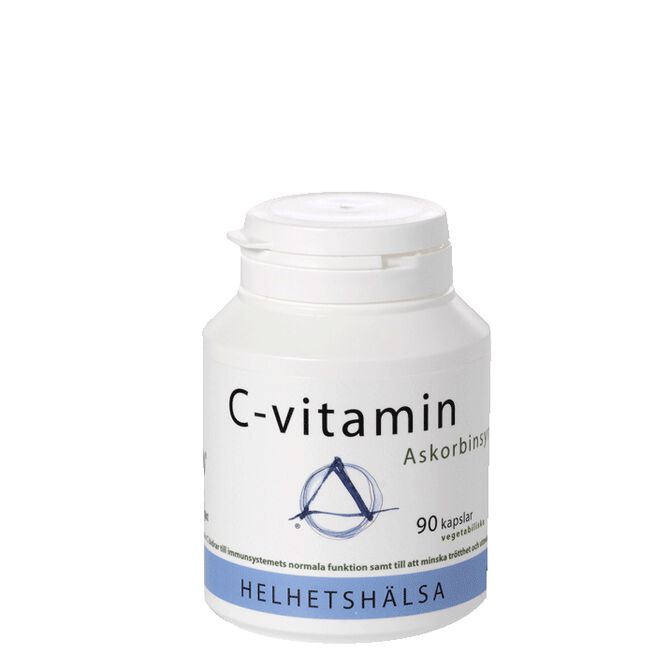 C-vitamin askorbinsyra Helhetshälsa C-vitamin askorbinsyre 90 kapsler