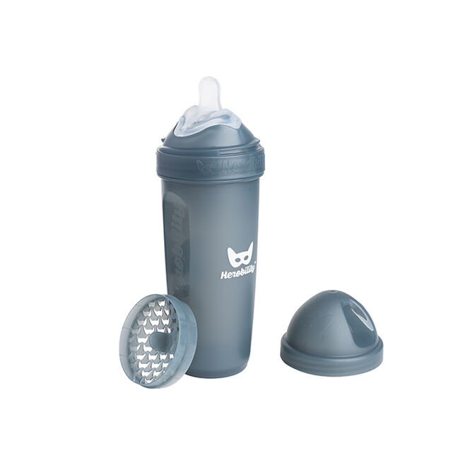 Baby Bottle 340ml/12oz LT Iron Blue Smokkflaske 340 ml Blå