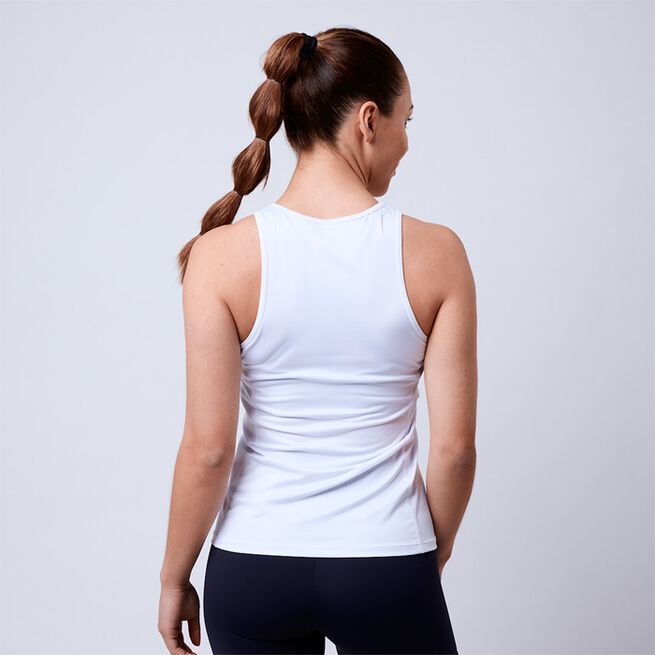 Impact Tank, White, L  Impact Singlet Hvit
