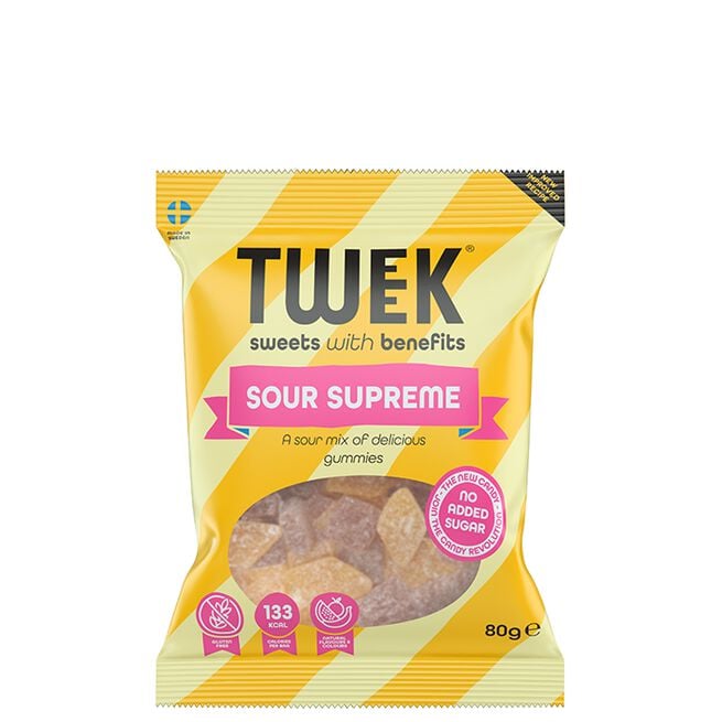 Tweek 80 g Sour Supreme Lavkalori Godteri 80 g Sour Supreme