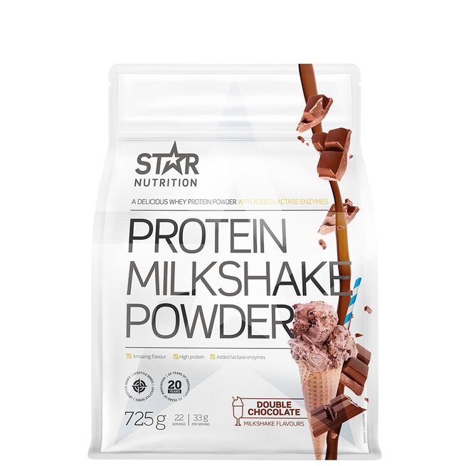 Protein Milkshake Powder, 725 g, Double Chocolate Protein Milkshake Powder, 725 g Double Chocolate