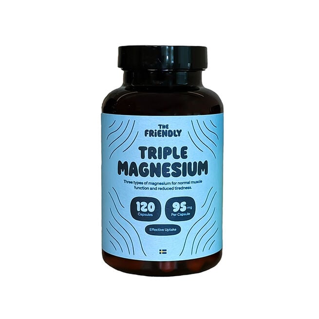 Trippel Magnesium 120 kapslar Trippel Magnesium 120 kapsler