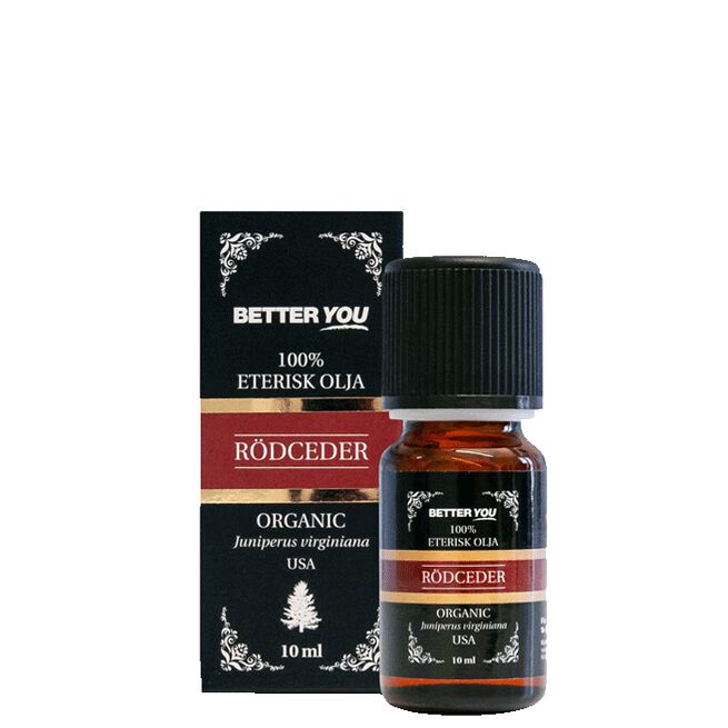 Rödcederolja EKO Eterisk, 10 ml Better You Rød sedertreolje ECO Essential, 10 ml