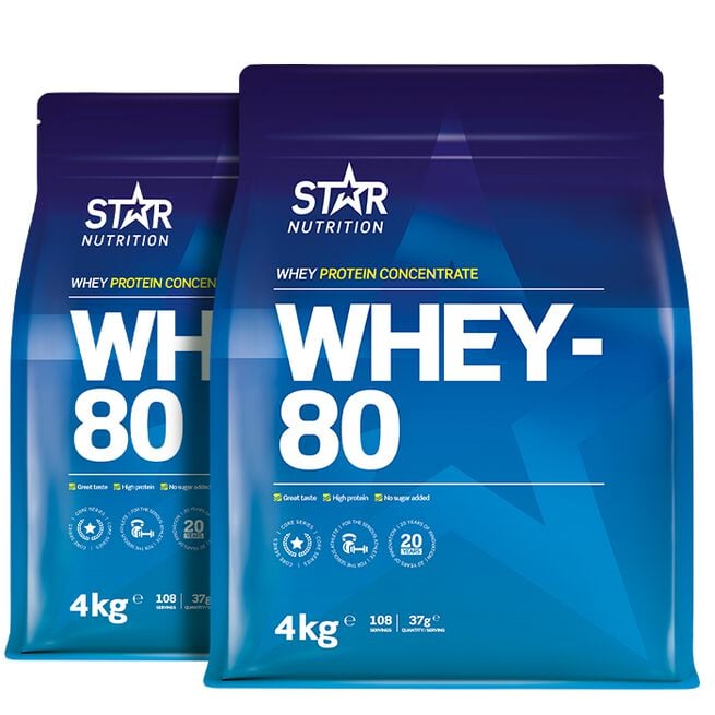 star nutrition whey-80 8 kg BIGBUY Whey-80 Myseprotein 8 kg