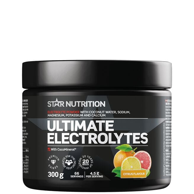 Ultimate Electrolytes, 300g, Citrus Ultimate Electrolytes Væskeerstatning 300 g Citrus