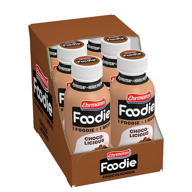 Flak Ehrmann Foodie Måltidsersättning 400 ml Choklad Flak Ehrmann Foodie Måltidsersättning 400 ml Choklad
