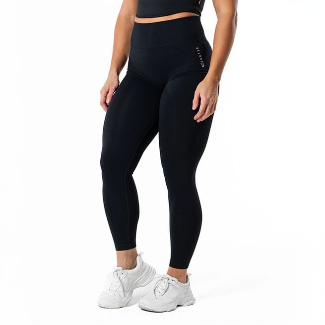 Velocity Scrunch Tights Regular, Svart, L  Velocity Scrunch Treningstights Regular Svart