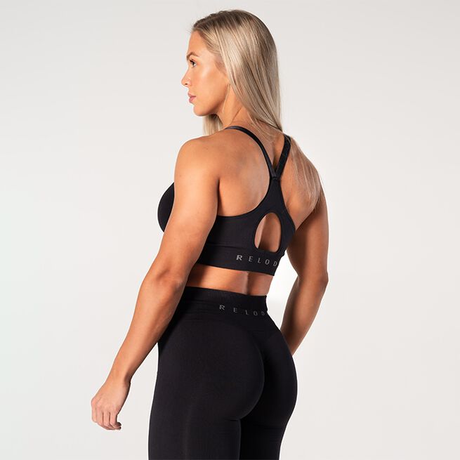 Relode Prime Scrunch Top, Black, M  Relode Prime Scrunch Top, Black
