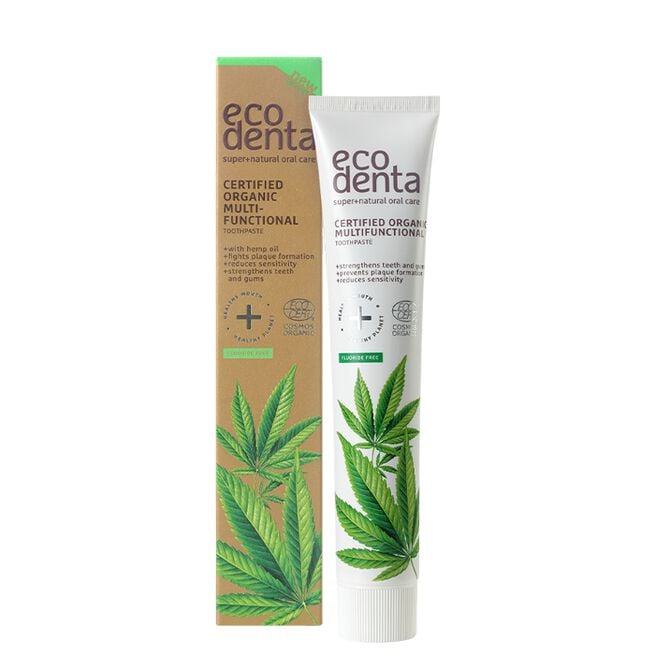 Multifunctional Tandkräm Med Hampaolja 75 ml Multifunksjonell Tannkrem Med Hampolje 75 ml