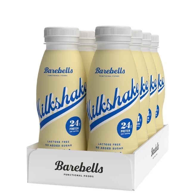 8 x Protein Milkshake, 330 ml, Vanilje 8 x Barebells Protein Milkshake, 330 ml NO Vanilje