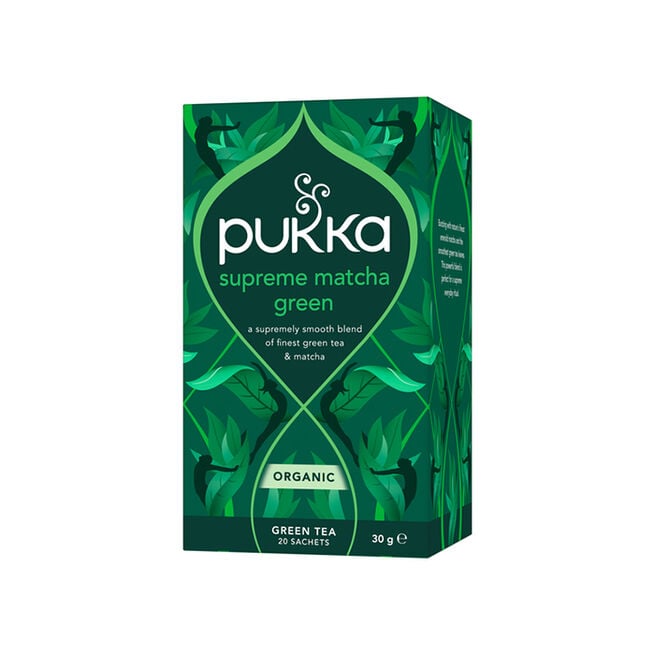 Pukka Grönt Te Supreme Matcha Green EKO 20 st Grønn te ØKO 20 stk Supreme Matcha Green