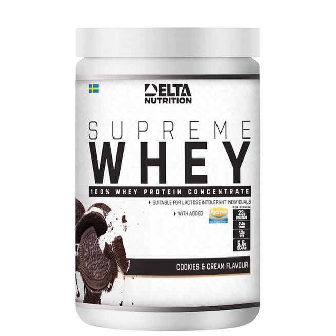 Supreme Whey 100, 900 g, Cookies & Cream Supreme Whey 100 Myseprotein 900 g Cookies & Cream