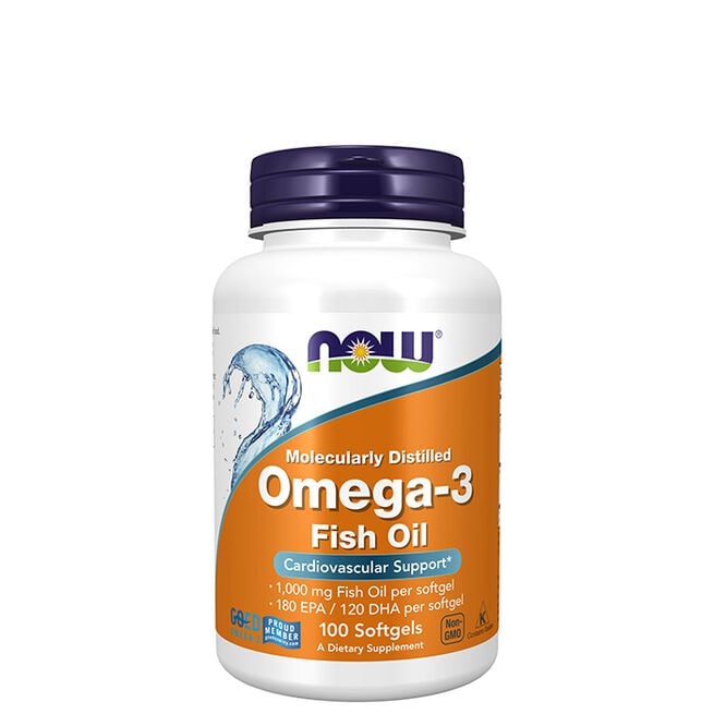 NOW Foods Omega-3 1000mg 100 softgels Omega-3 1000 mg 100 softgels