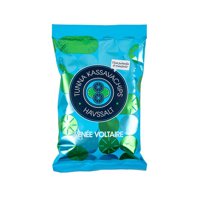 Tunna Kassavachips Havssalt 100g Tynne Kassavachips Havsalt 100 g Havssalt