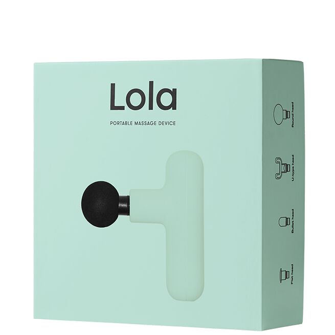 Lola Massage Gun, Mint Green Lola Massasjepistol Mintgrønn