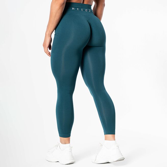 Relode Prime Scrunch Tights, Teal, S Relode Prime Scrunch Tights, Teal