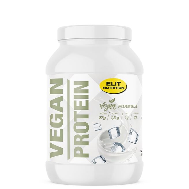 ELIT VEGAN Protein Laktosfri, 750 g, Natural ELIT VEGAN Protein Laktosefritt proteinpulver 750 g Natural