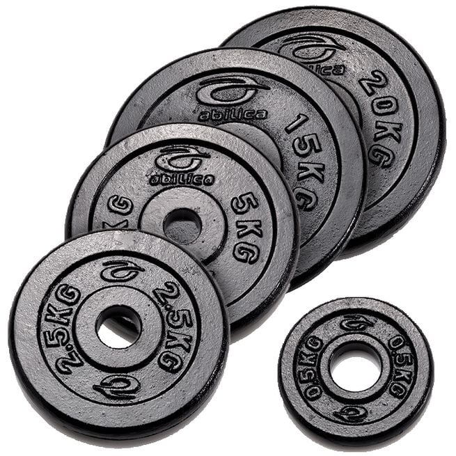 Viktskiva 25mm 1,25 kg Vektskive 25mm