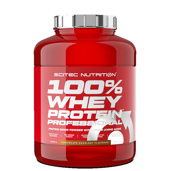 100% Whey Protein Professional, 2350 g, Chocolate Hazelnut