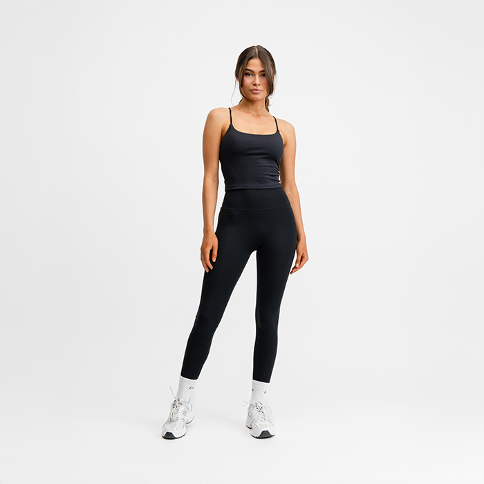 Butter Soft Singlet Svart