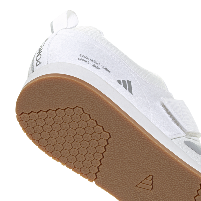 Adidas Powerlift 5 Vektl&oslash;ftingssko Hvit/S&oslash;lv