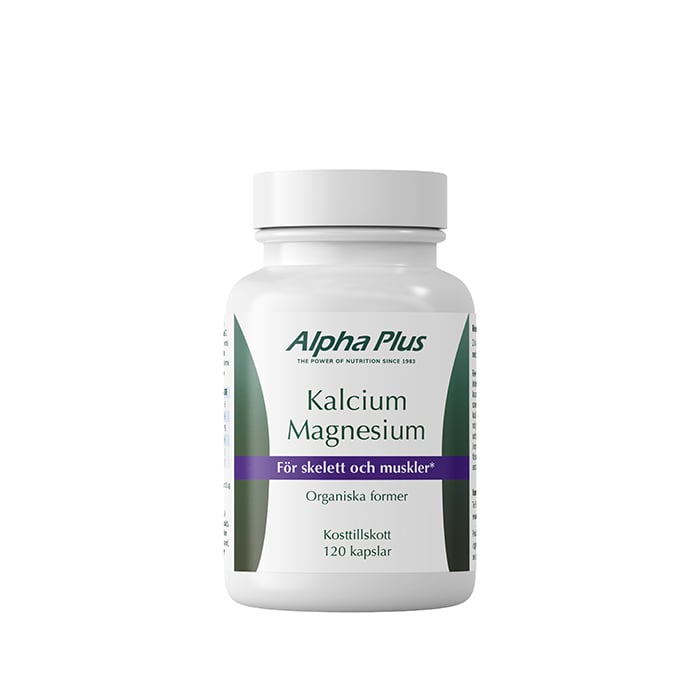 Kalsium Magnesium 120 kapsler
