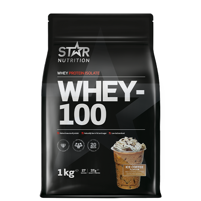 Whey-100 Myseprotein 1 kg Ice Coffee