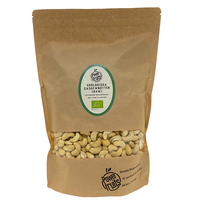 Økologiske Cashewnøtter 1kg