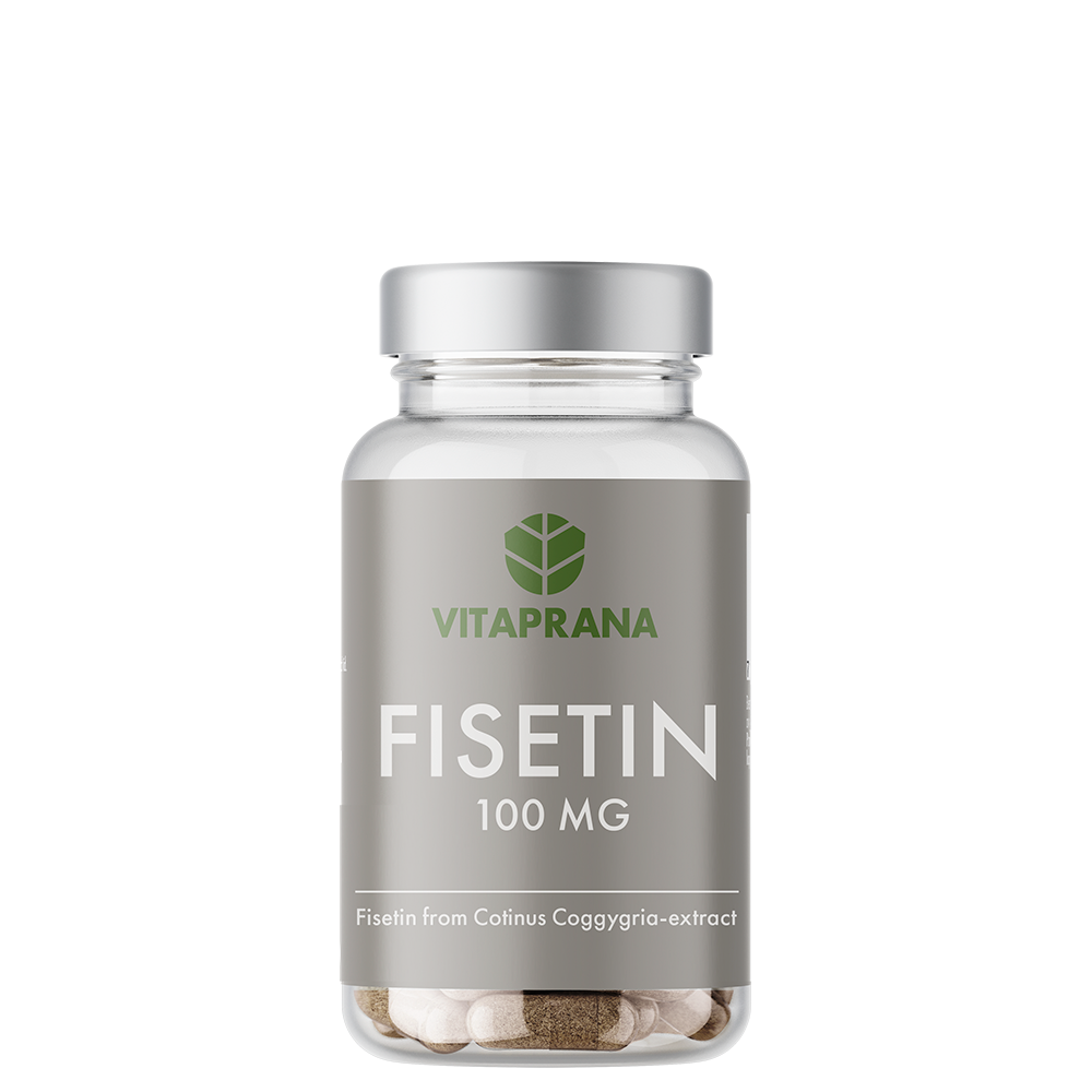Fisetin 100 mg 60 kapsler