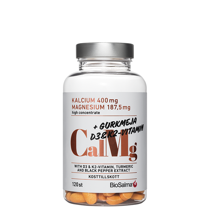 Bilde av Kalsium Og Magnesium 120 Tabletter