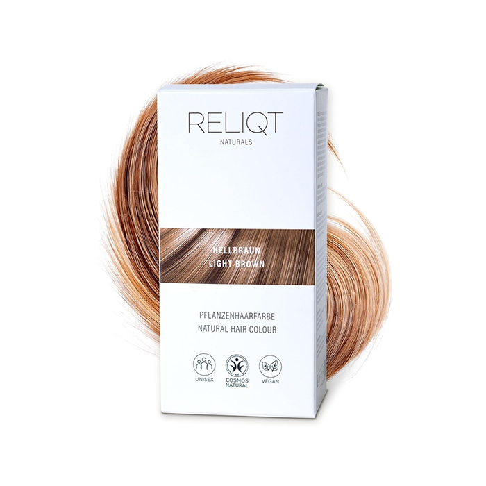 Naturlig Hårfarge Lysebrun 100g