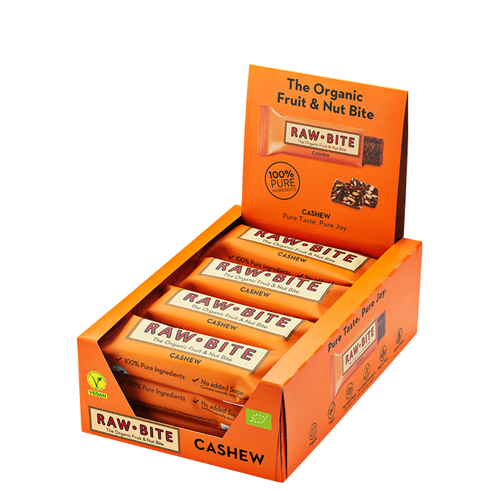 12 x Frukt & Nøttbar 50 g Cashew