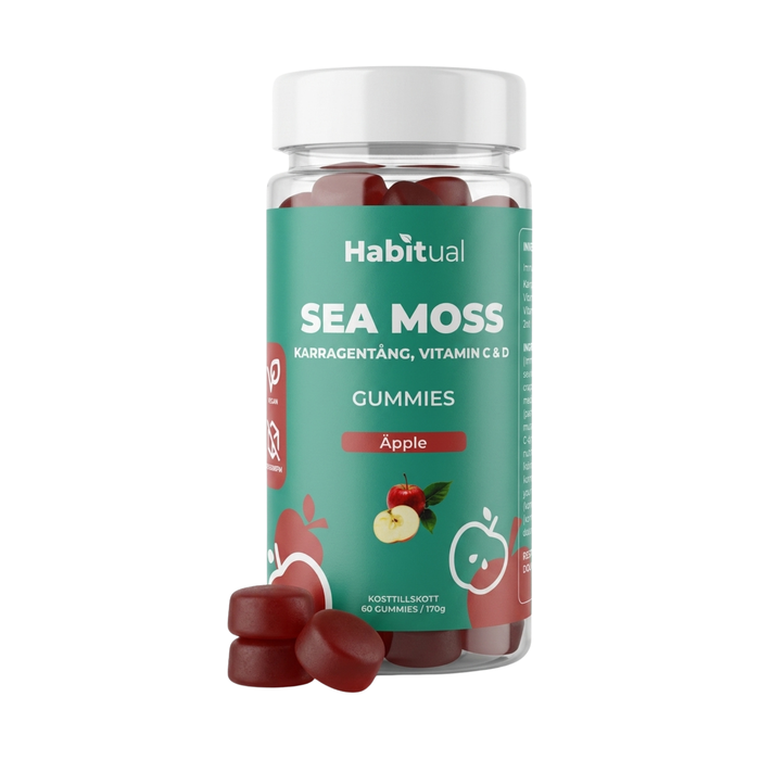 Sea Moss Gummies 60st (Äpple)