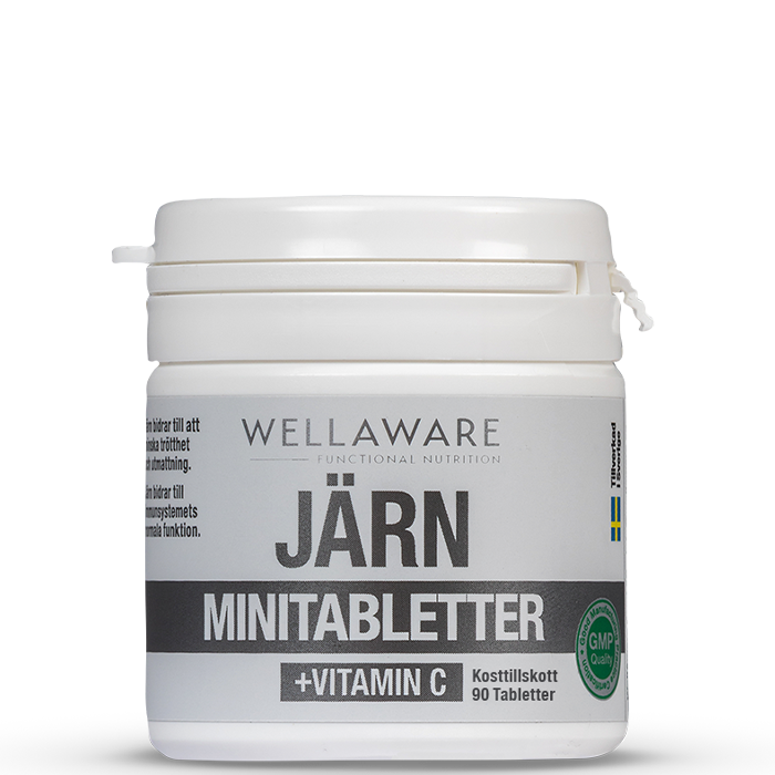 Bilde av Jern Og Vitamin C 90 Minitabletter