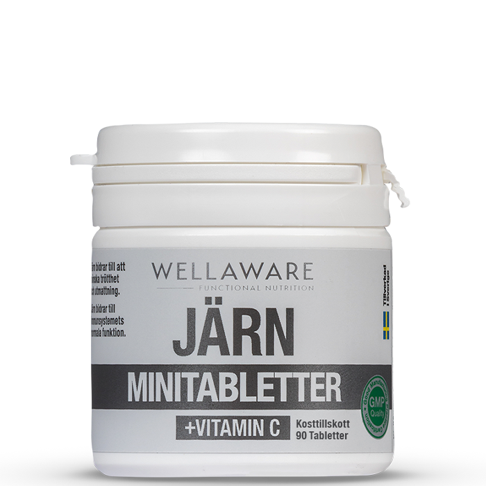 Jern og Vitamin C 90 Minitabletter