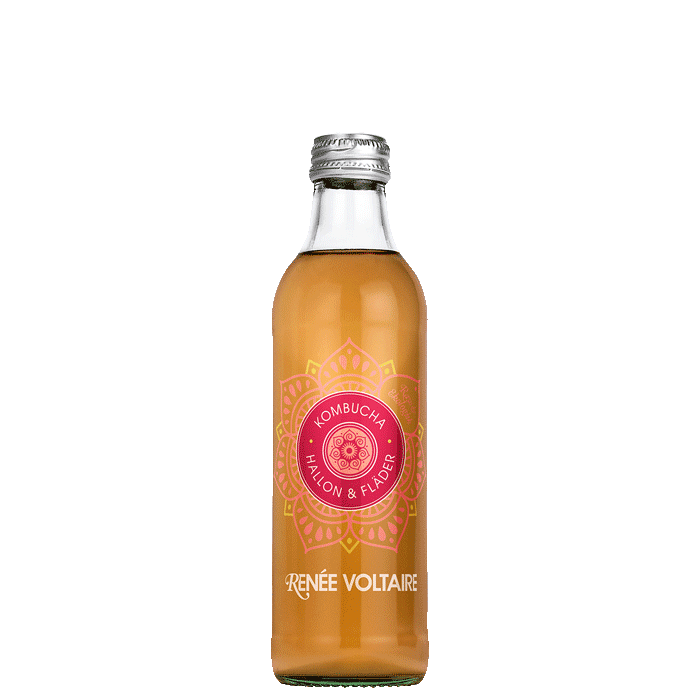 Bilde av Kombucha Bringebær Og Hyllebær 275 Ml