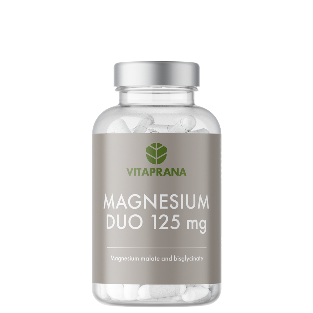 Magnesium Duo 125, 100 kapslar