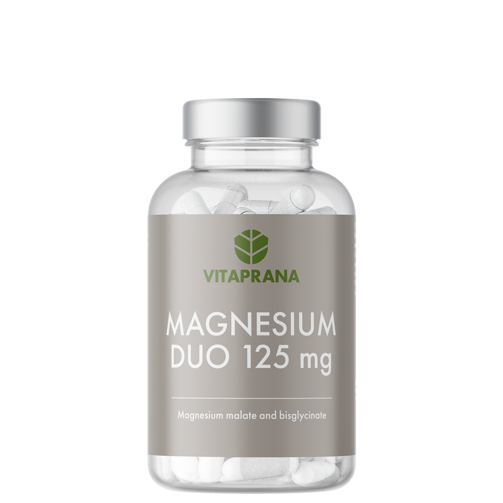 Bilde av Magnesium Duo 125, 100 Kapslar