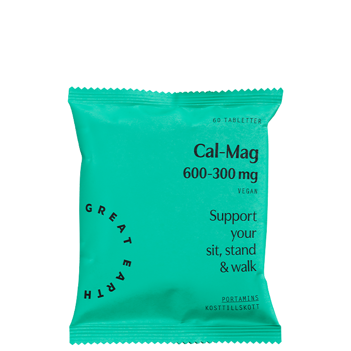 Cal/Mag 600/300 mg Refill 60 tabletter