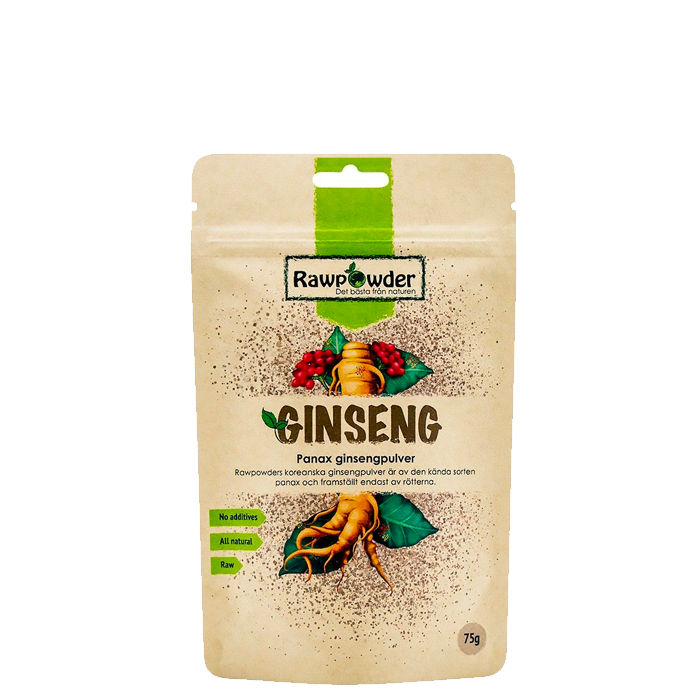 Bilde av Økologisk Ginseng Panax 75 G