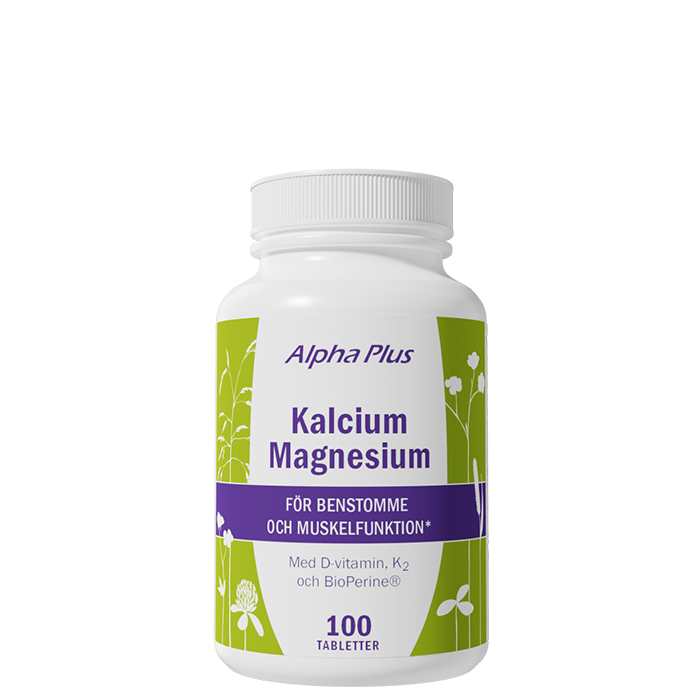 Bilde av Kalcium Magnesium 100 Tabletter